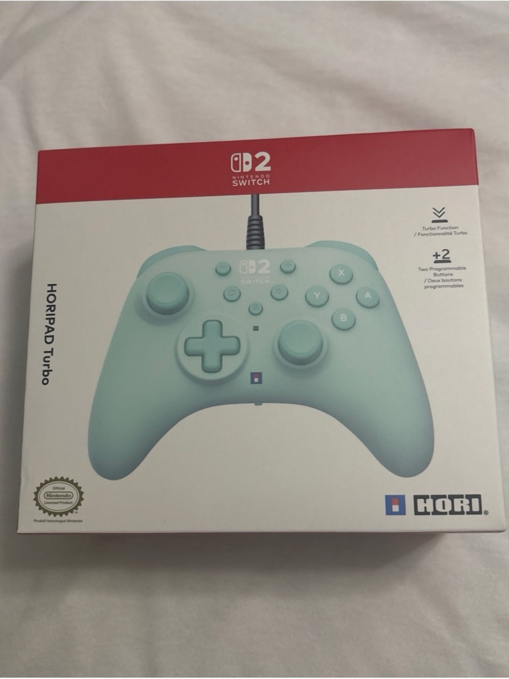 PAD Turbo Wired Controller for Nintendo Switch - Mint